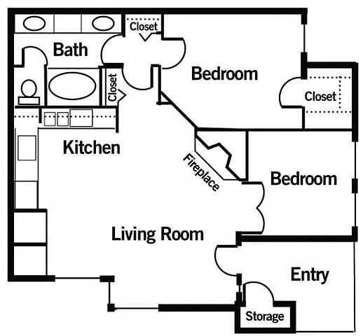 Floor plan B1