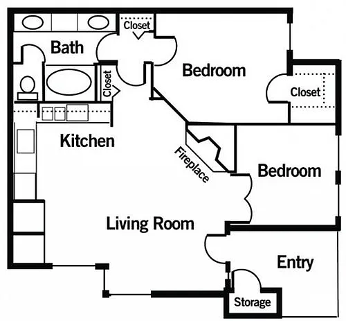 Floor plan B1