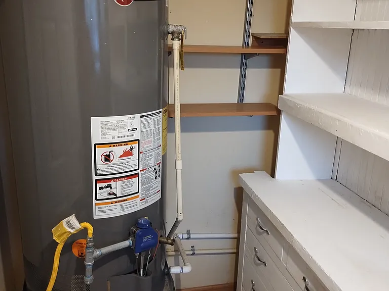 Left side of Utility Room/Pantry.