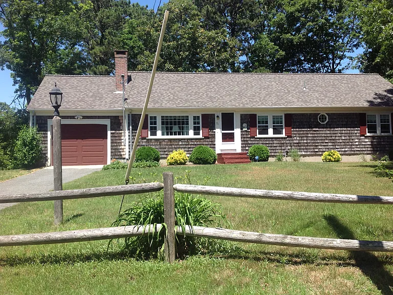 Front of the house.