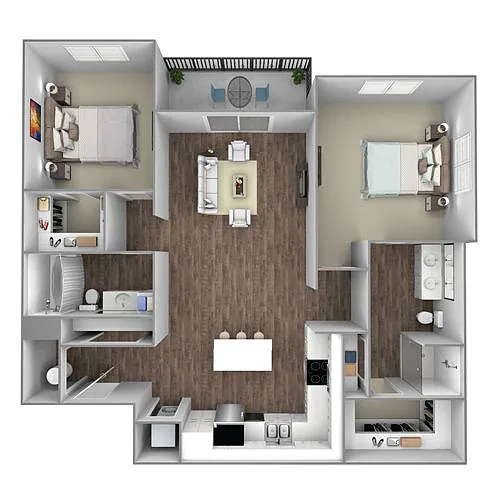 Floor plan B2-1163