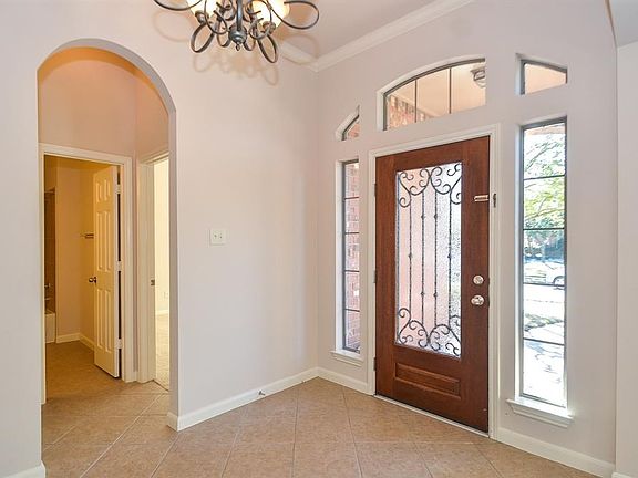 Warm entry welcomes you home with open arms!