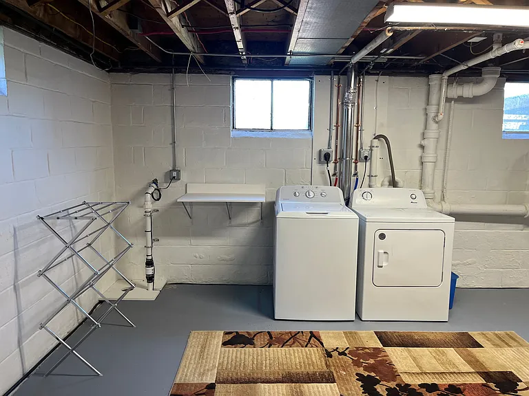 Basement Laundry Area