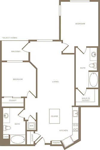 Floor plan B TWELVE