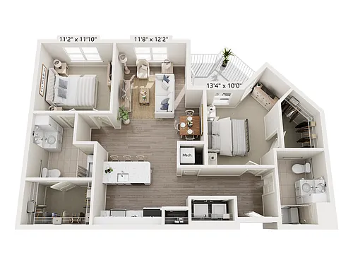 Floor plan Tranquility