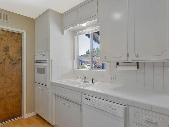 Enjoy the view of the cul-de-sac from your kitchen window...
