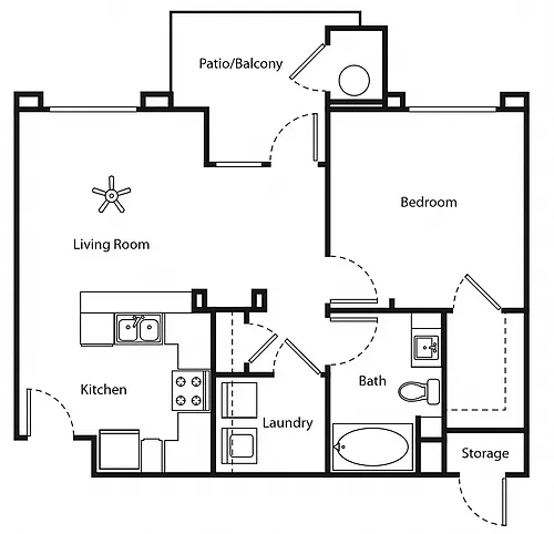 Floor plan A4