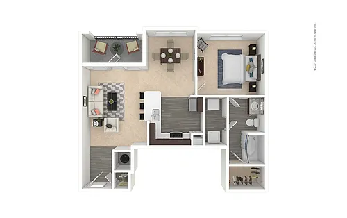 Floor plan Porter