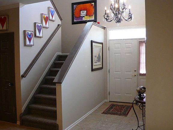 Two story foyer