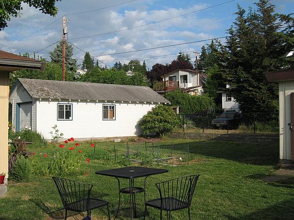House backyard