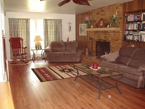 Fireplace view