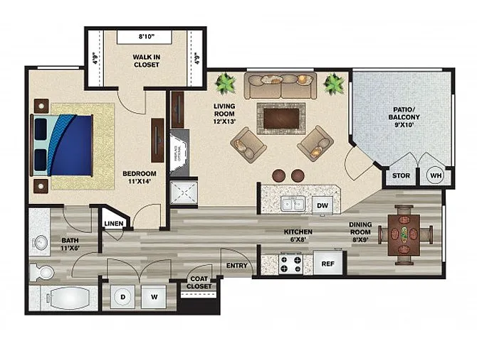 Floor plan Biscayne
