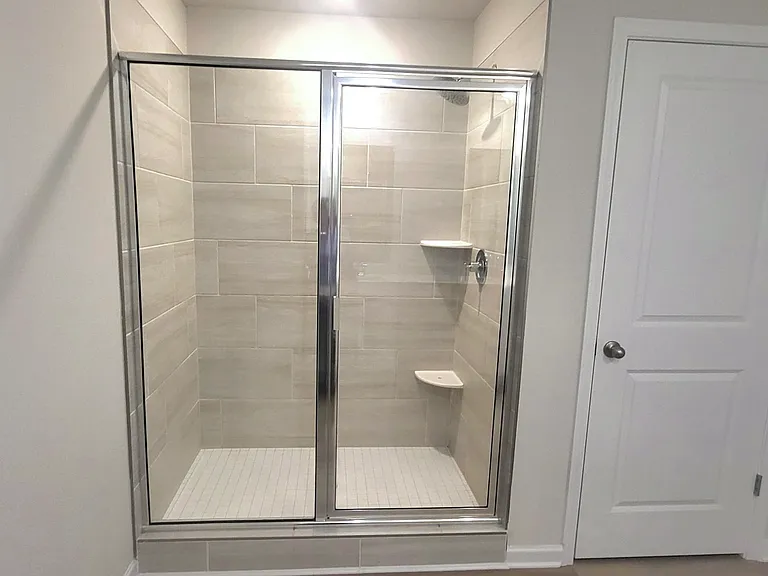 master bathroom and storage closet