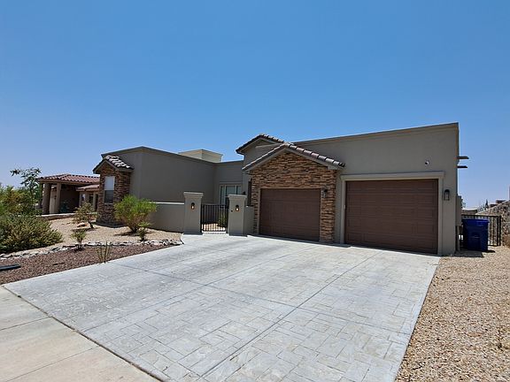 3-car higher profile garage