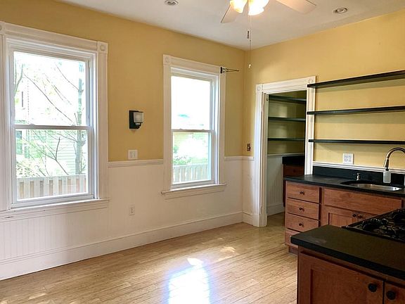 Renovated kitchen with pantry