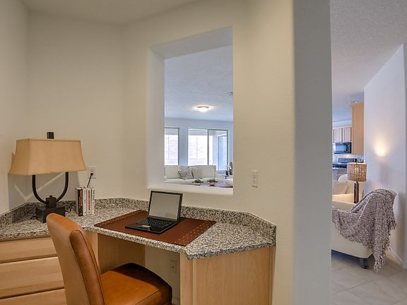 The Pulte Planning CenterÂ®  is a great area for at home office or an area for children to do homework.