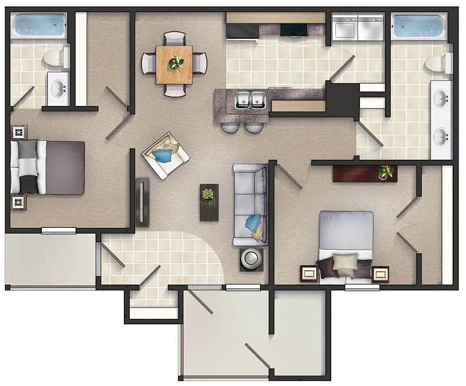 Floor plan The Shepard