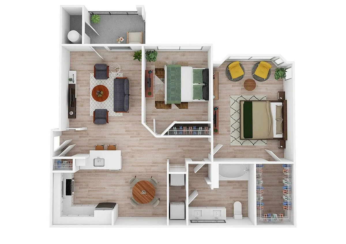 Floor plan B2