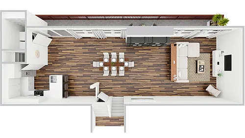 Floor plan La Costa - D1