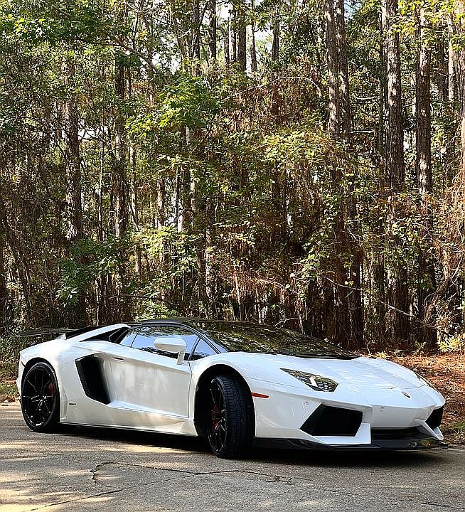 Look at woods not car. 