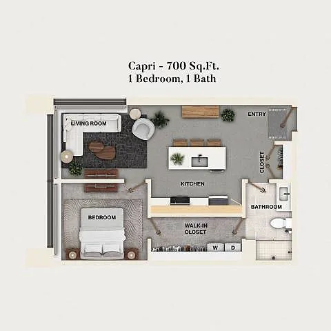 Floor plan A06 - Capri