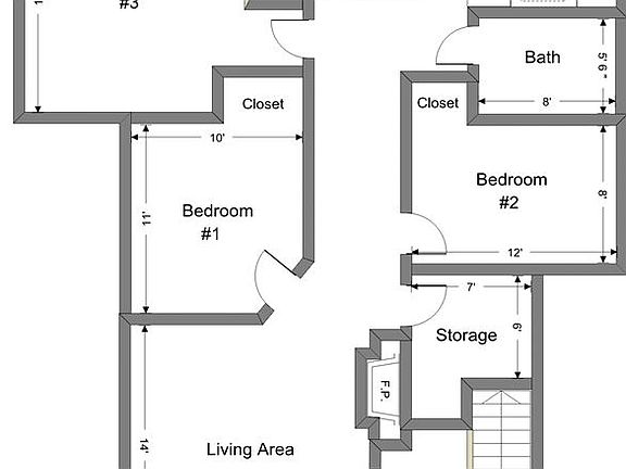 411 N. Ingalls Apt. #1 - F1