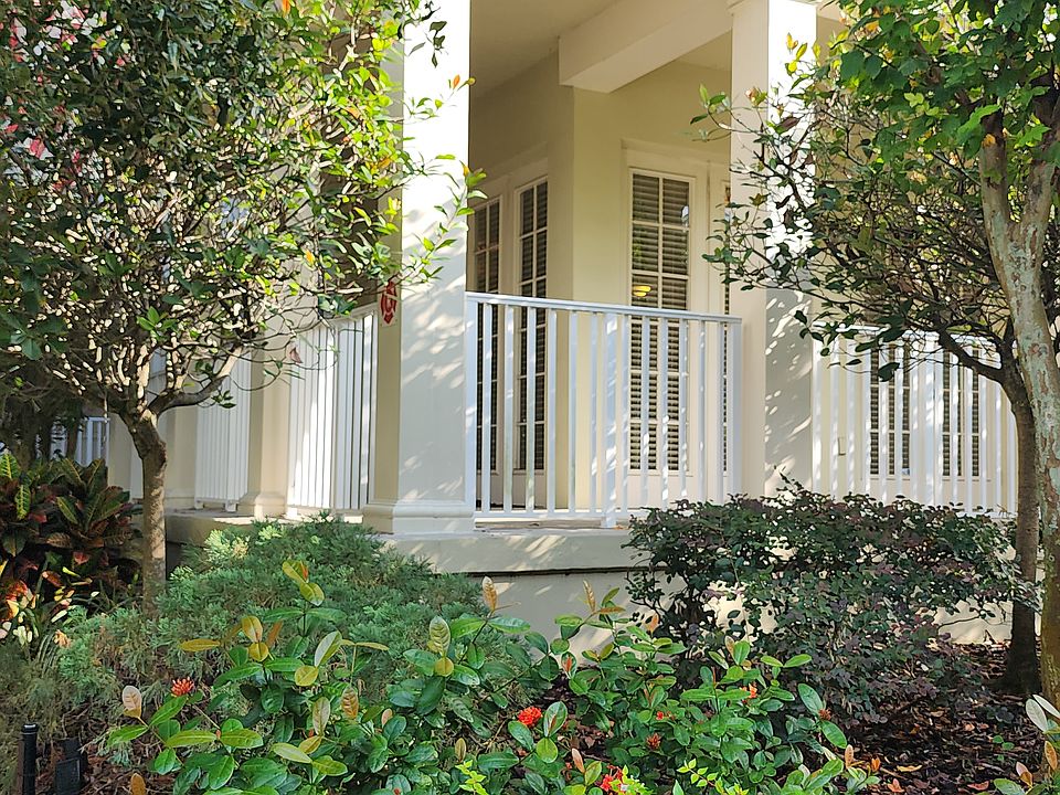 Front porch looking from the corner of Common Way Rd.and Virginia Dr.