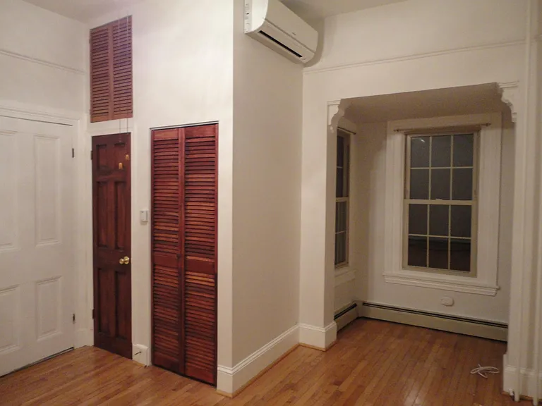 Bedroom window alcove area