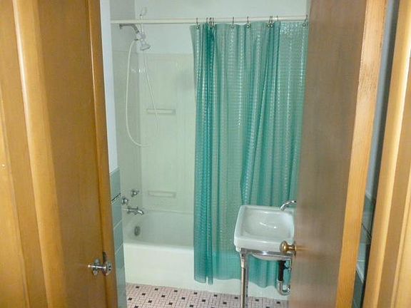 Bathroom with closet