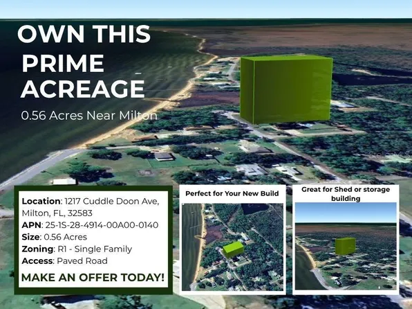 1217 Cuddle Doon Ave Lot 14, Milton, FL 32583