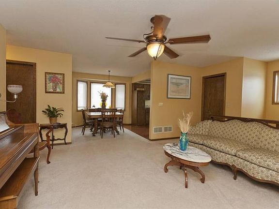 Living Room and Dining Rm