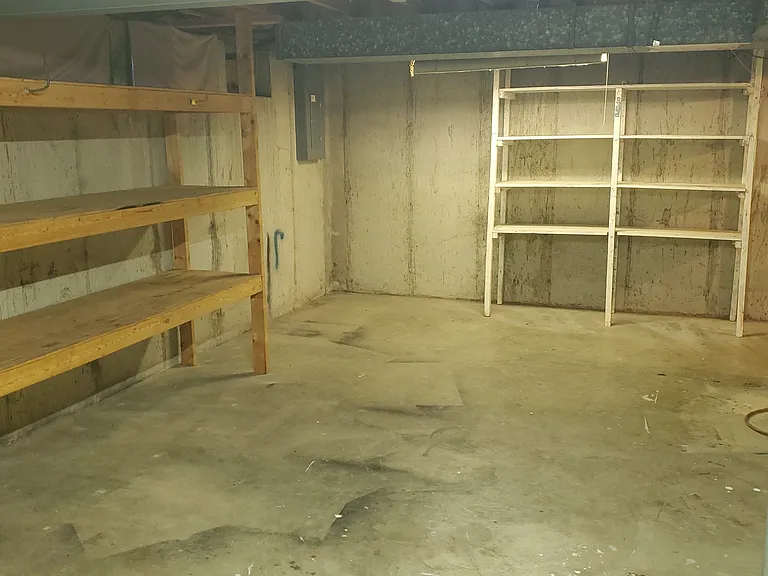 Plenty of Shelves in Basement