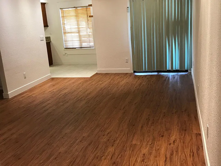 Living room with special lighting