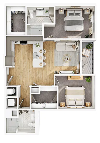 Floor plan B51