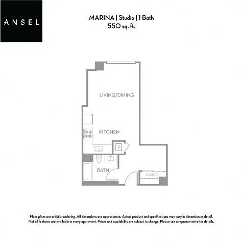 Floor plan Marina