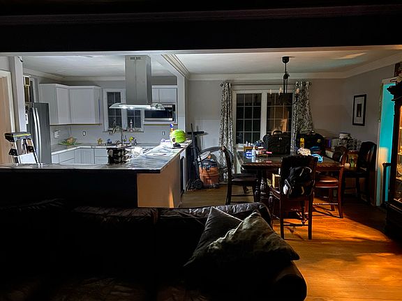 New kitchen at night time