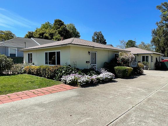 Driveway view of home