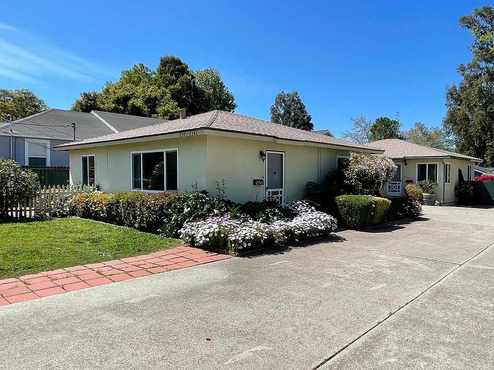 Driveway view of home