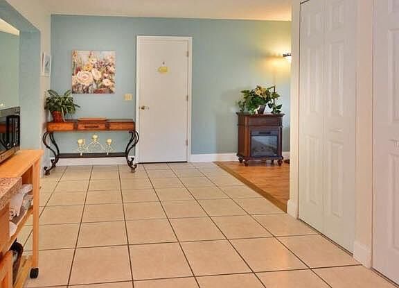 Other side of kitchen that leads to garage 