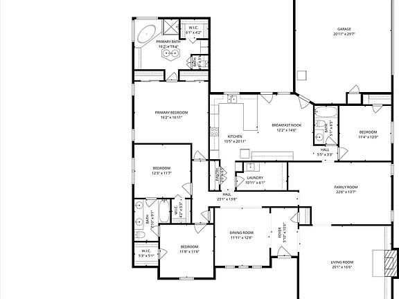 4th image of 210 N Forest Ln
