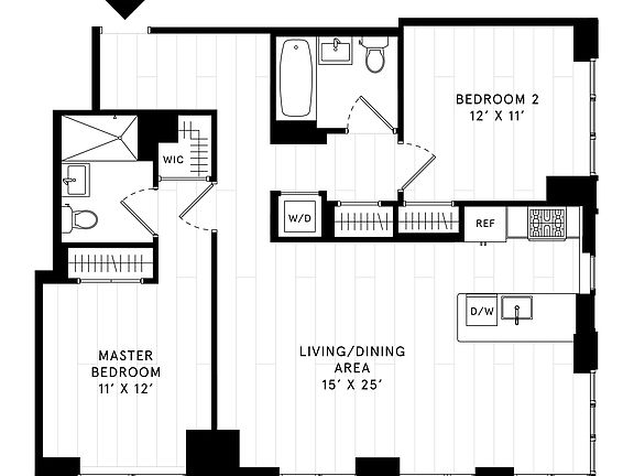 2nd image of 365 Bond St APT A1105