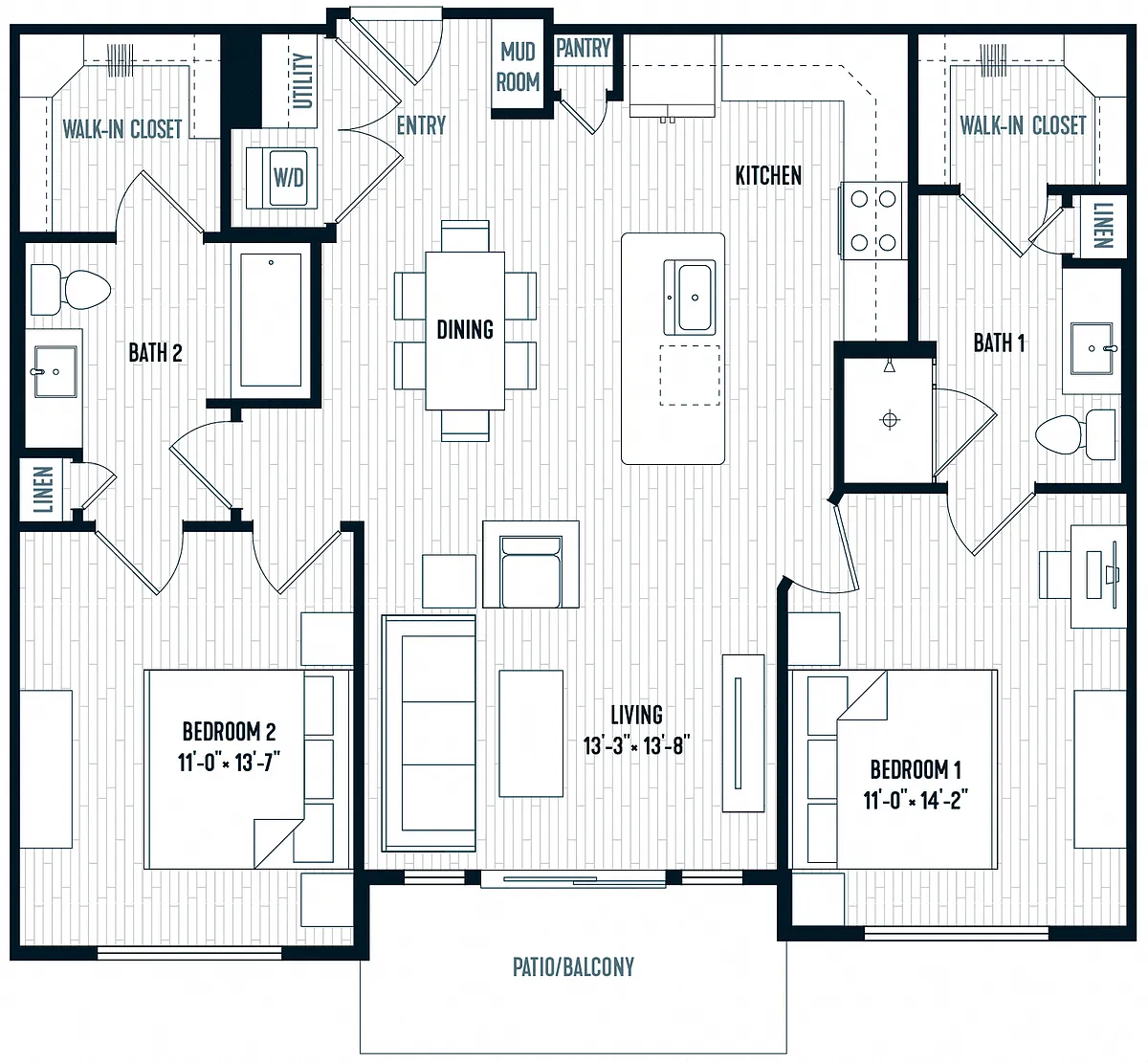 Floor plan B