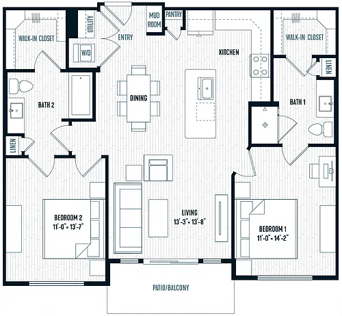 Floor plan B