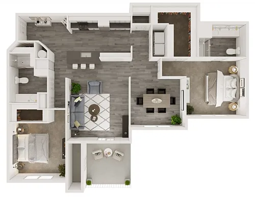 Floor plan C5 - Elevated