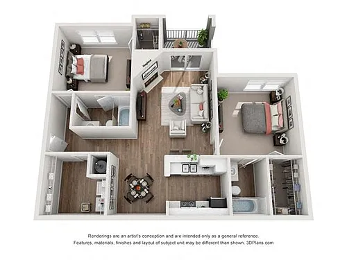 Floor plan The Boulevard