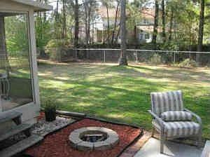 Amazing big shadded backyard.