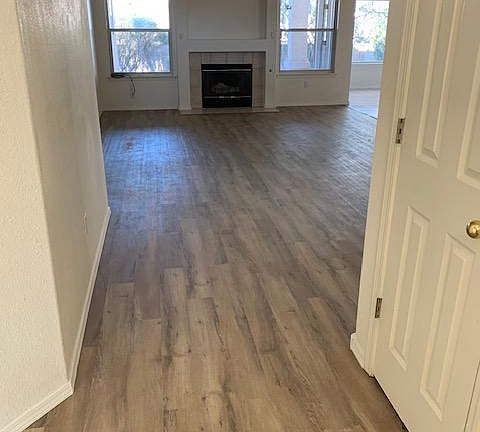 Looking in from the front door
Coat closet to the right