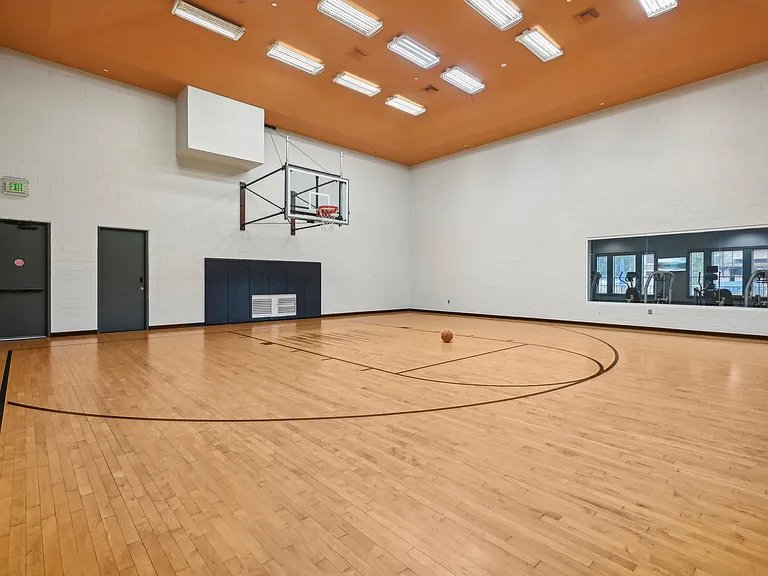 In-Door Half-Court Basketball/Sports Court