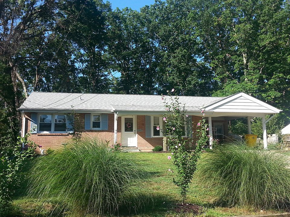 Newly landscaped yard