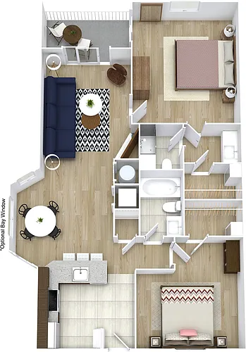 Floor plan Biscayne